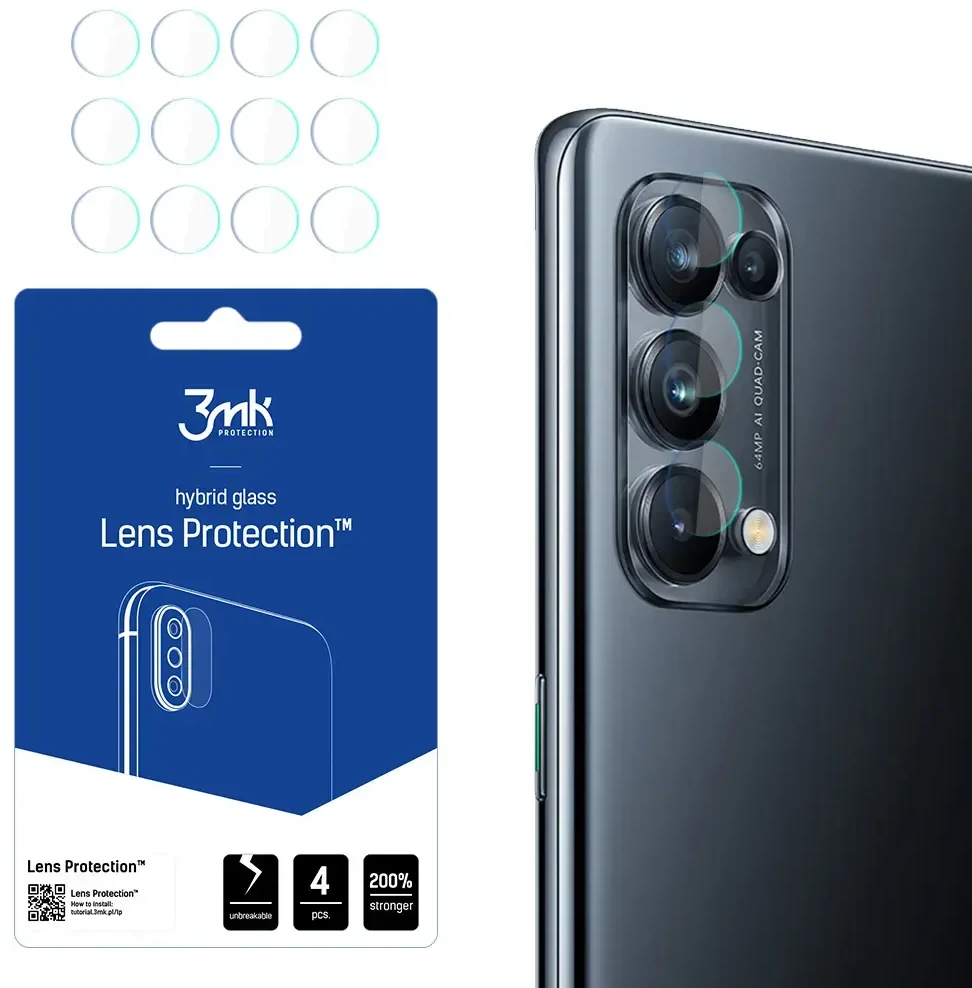 3Mk Protection Oppo Reno 5 Pro+ 5G – 3mk objektyvo apsauga