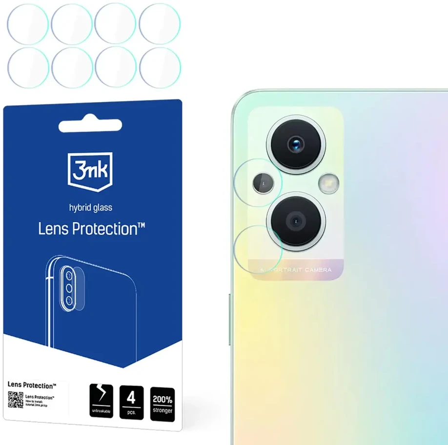 3Mk Protection Oppo Reno 8 Lite 5G - 3mk objektyvo apsauga