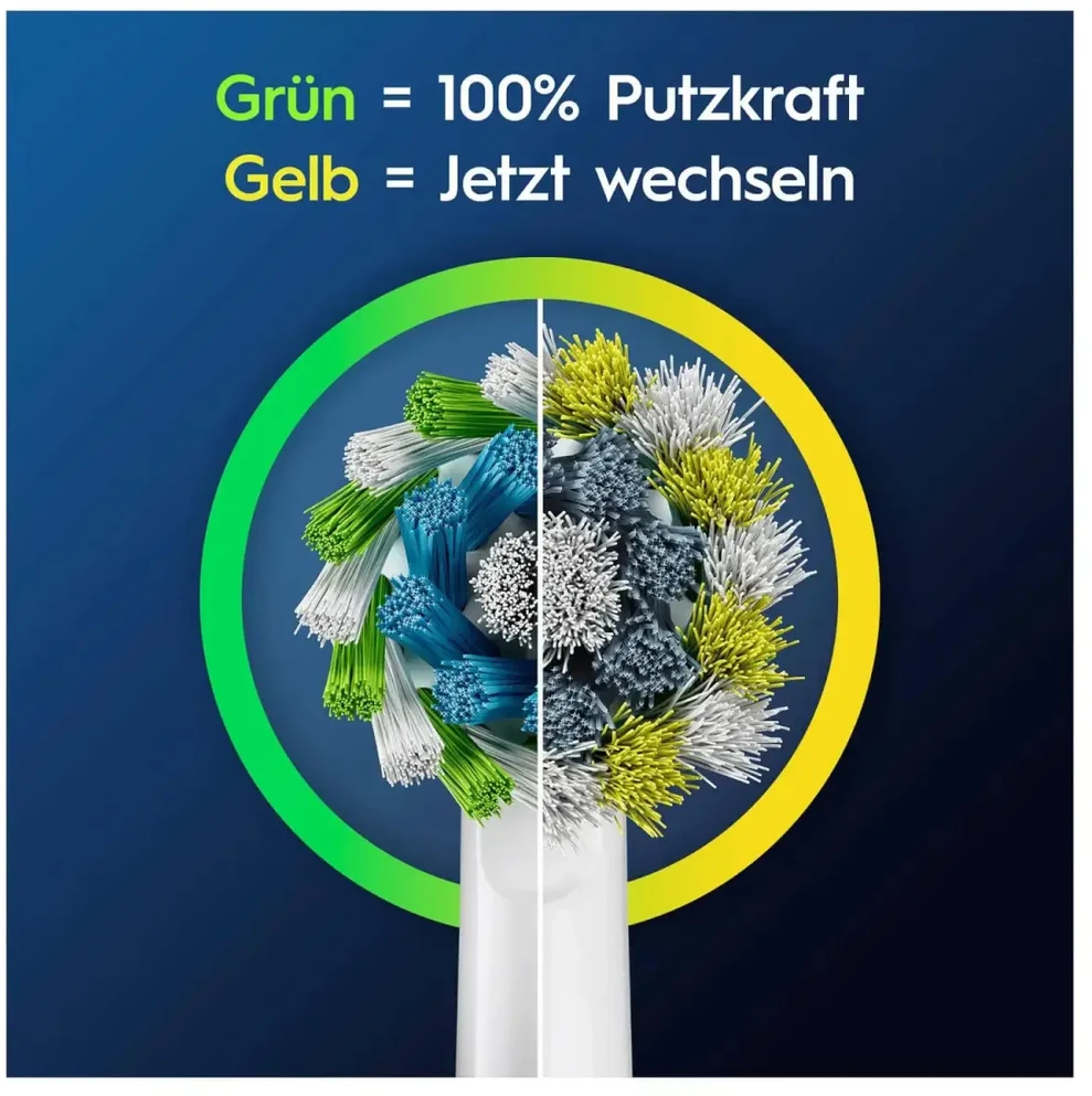 Oral-B Pro Cross Action x12 Dantų šepetėlio galvutės, Balta