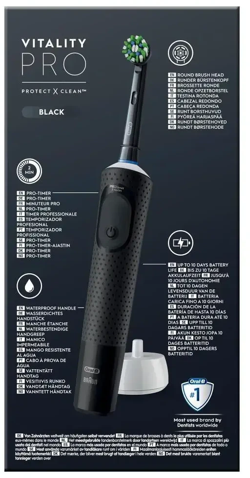 Elektrinis dantų šepetėlis Oral-B D103.413.3 Vitality Pro