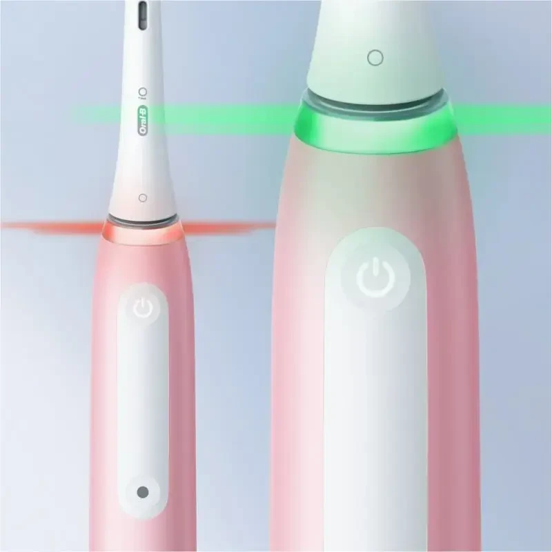 Oral B IO3 Elektrinis dantų šepetėlis Rožinė 1 Pc