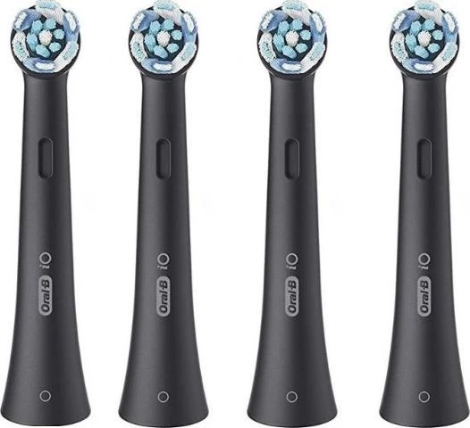 BRAUN iO RB CB-4 Ultimate Clean Juodas 4ct antgaliai dantų šepetėliui