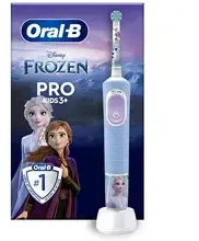 Oral-B | Elektrinis dantų šepetėlis | Vitality PRO Kids Frozen | Įkraunamas | For kids | Šepetėlių skaičius galvutės įeina 1 | Number of teeth brushing modes 2 | Mėlyna