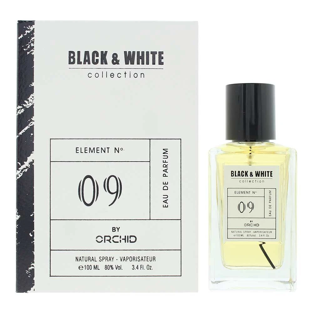 Orchid Juodas & Baltas Collection-Element No. 09 EDP parfumuotas vanduo unisex, 100 ml