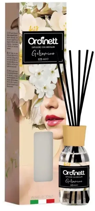 ORDINETT kvapiųjų lazdelių difuzorius 125 ml Jazminų