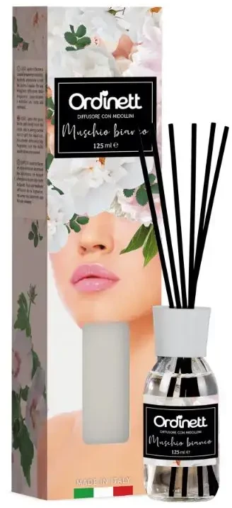 Drėkintuvas ORDINETT Aromātisko kociņu difuzors 125ml talks
