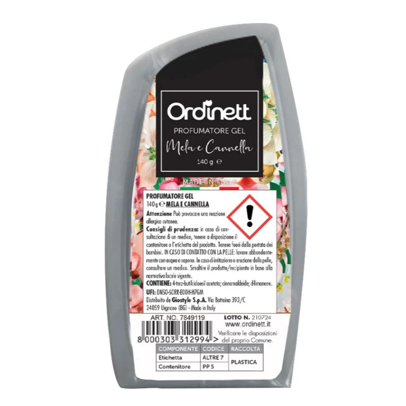 ORDINETT Aromatizuotas oro gaivinimo gelis 140g asorti