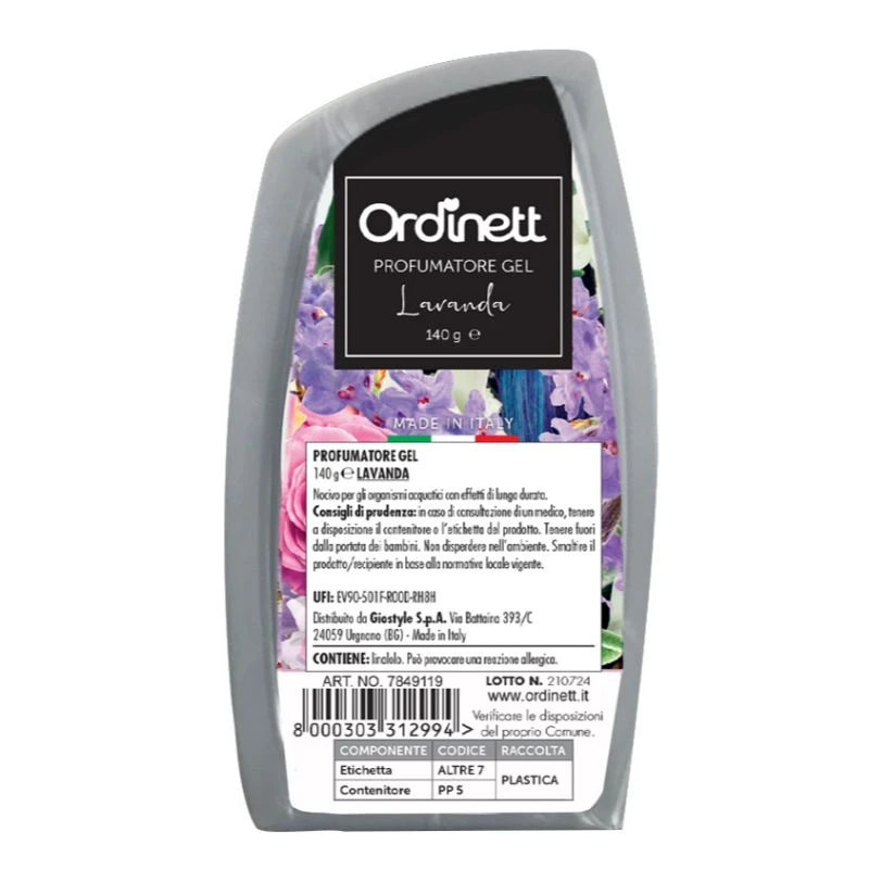 ORDINETT Aromatizuotas oro gaivinimo gelis 140g asorti