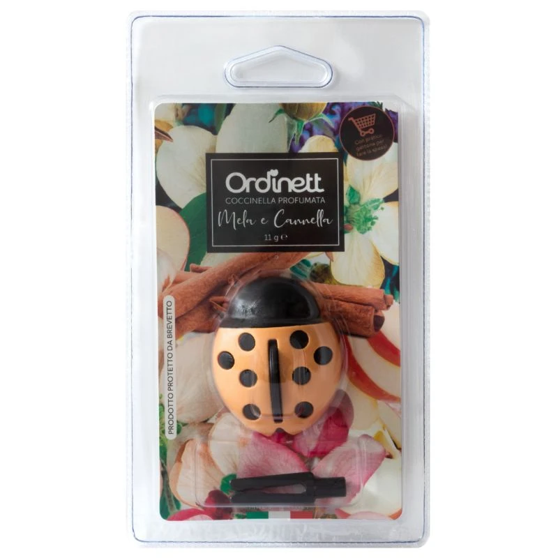 John ORDINETT Kvapusis pirkinių krepšelio monetų laikiklis Ladybug asorti