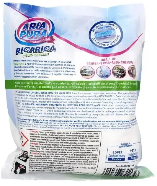 Sausintuvas ORDINETT Moisture absorber supplement 3 pcs. x 450g apple