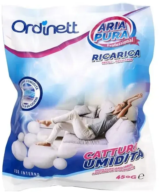 Sausintuvas JetWorld ORDINETT Mitruma absorbetaja papildinajums 3 gab. x 450g neitrala smarza 1231142