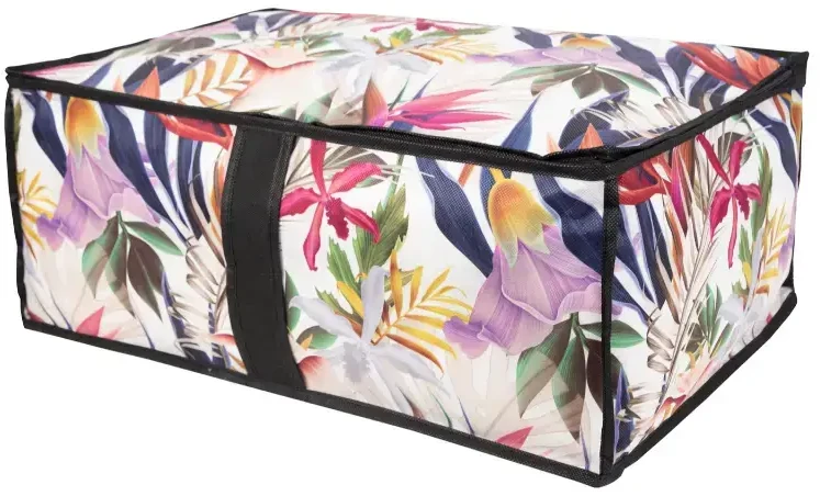 ORDINETT Segu bag 40x60x25cm Floral Beauty
