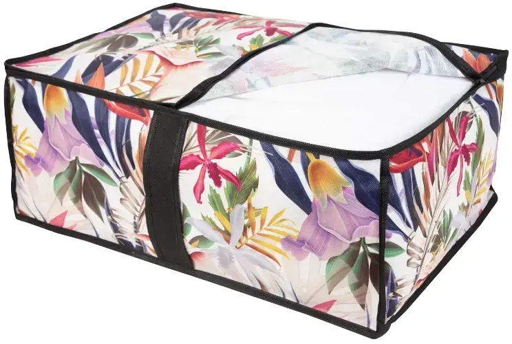 ORDINETT Segu bag 40x60x25cm Floral Beauty