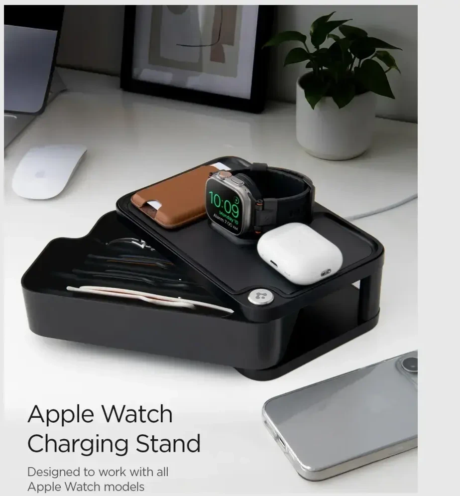 Dėklas Spigen Apple Watch & Band & ETC Organizer S340, juodas