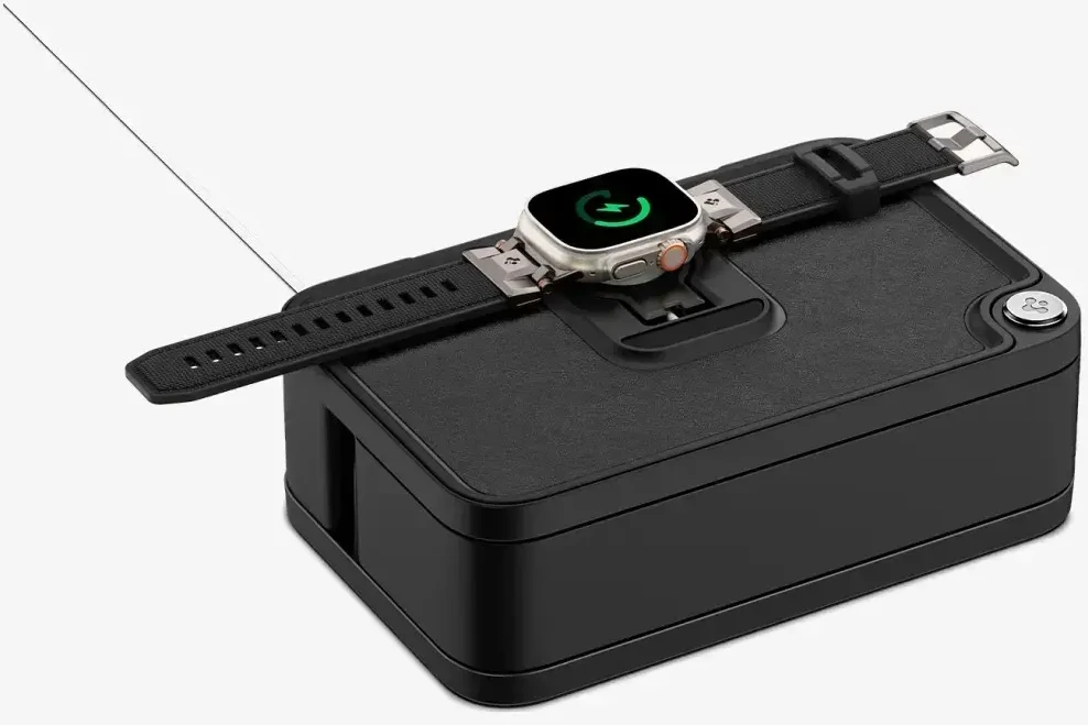 Dėklas Spigen Apple Watch & Band & ETC Organizer S340, juodas