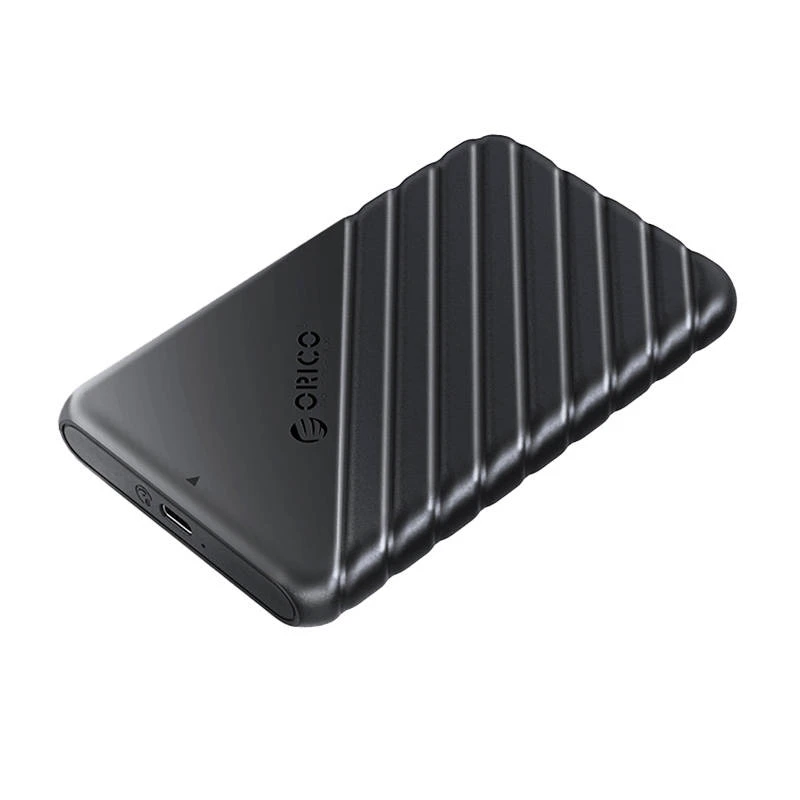 Orico 2.5 colio HDD / SSD korpusas 6 Gbps USB-C 3.1 Gen1 – juodas