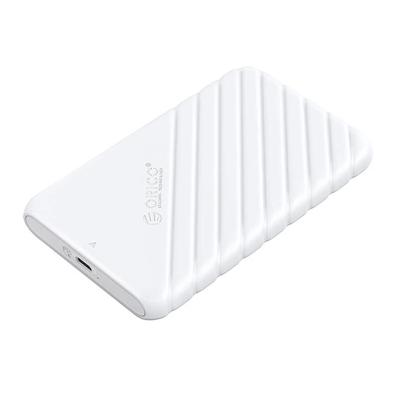 Orico 2.5 colio HDD / SSD korpusas, 6 Gbps, USB-C 3.1 Gen1 (balta)