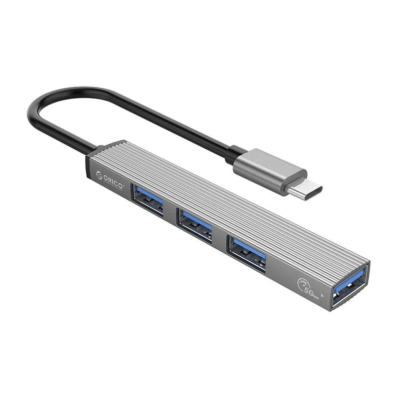 ORICO USB Type-C šakotuvas 2 x USB 2.0, 1 x USB 3.0 ir TF lizdo