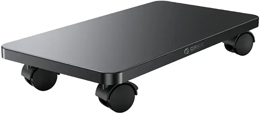 Orico CPB6 Computer Stand with Wheels – juodos spalvos
