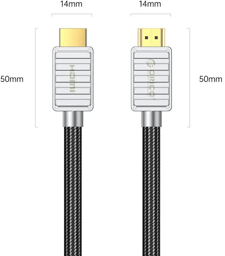 Orico H4CY HDMI 2.0 4K HDMI Cable 3m - Juodas