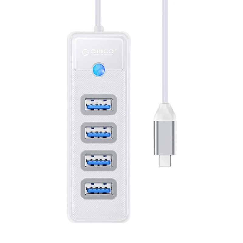 Orico USB-C į 4x USB 3.0 šakotuvas su indikatoriumi