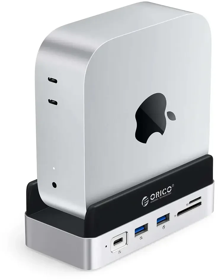 „Orico MiniDock 10-in-1“ prijungimo stotelė su SSD kietojo disko lizdu – „Sidabrinis“