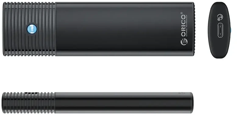 Orico PWM2-G2 M.2 NVME USB-C 10Gb/s disko įrenginys – juodas