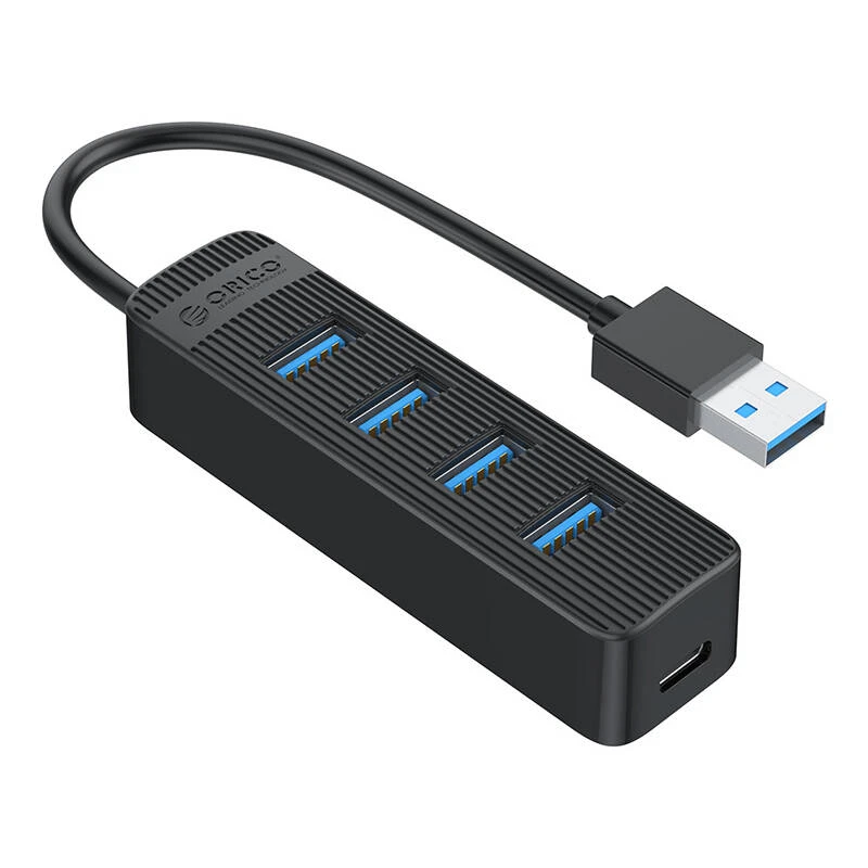 Orico Hub USB-A iki 4xUSB-A 3.0 – juoda