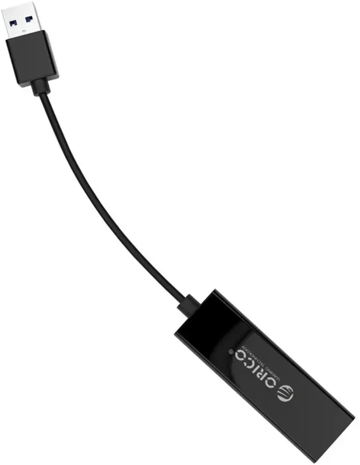 Orico UTJ-U3 1 Gigabit USB-A 3.0 išorinė tinklo plokštė - Juodas