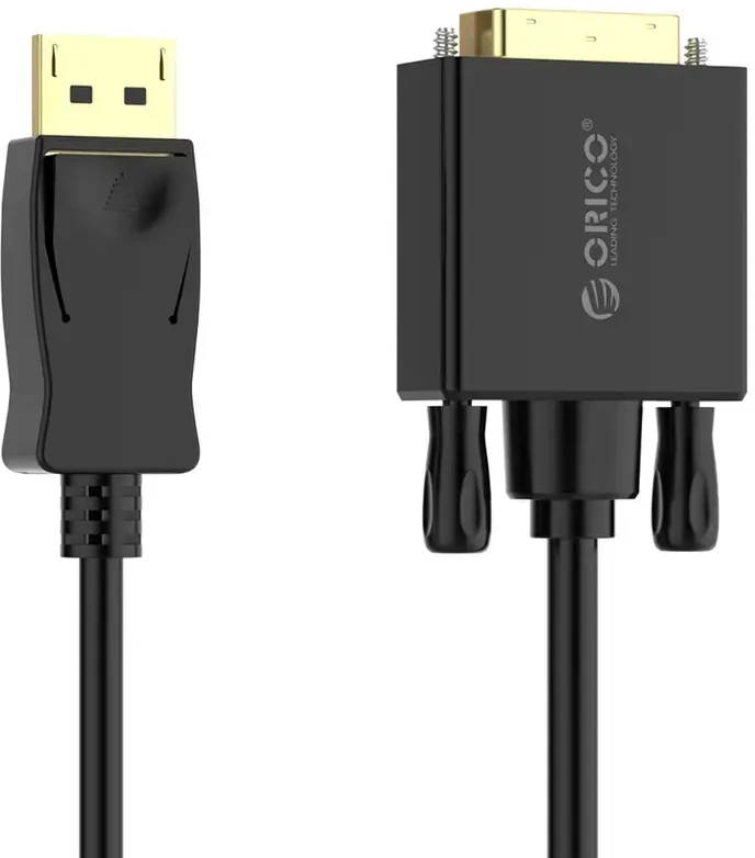 Orico XD-DTD DisplayPort to DVI 4K Cable 3m - Juodas