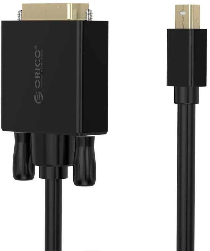 Orico XD-MDTD Mini DisplayPort į DVI Full HD 60 Hz kabelis 3 m - Juodas