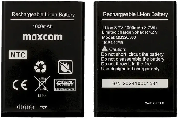 Originalus akumuliatorius Maxcom MM320/MM330 – 1000 mAh