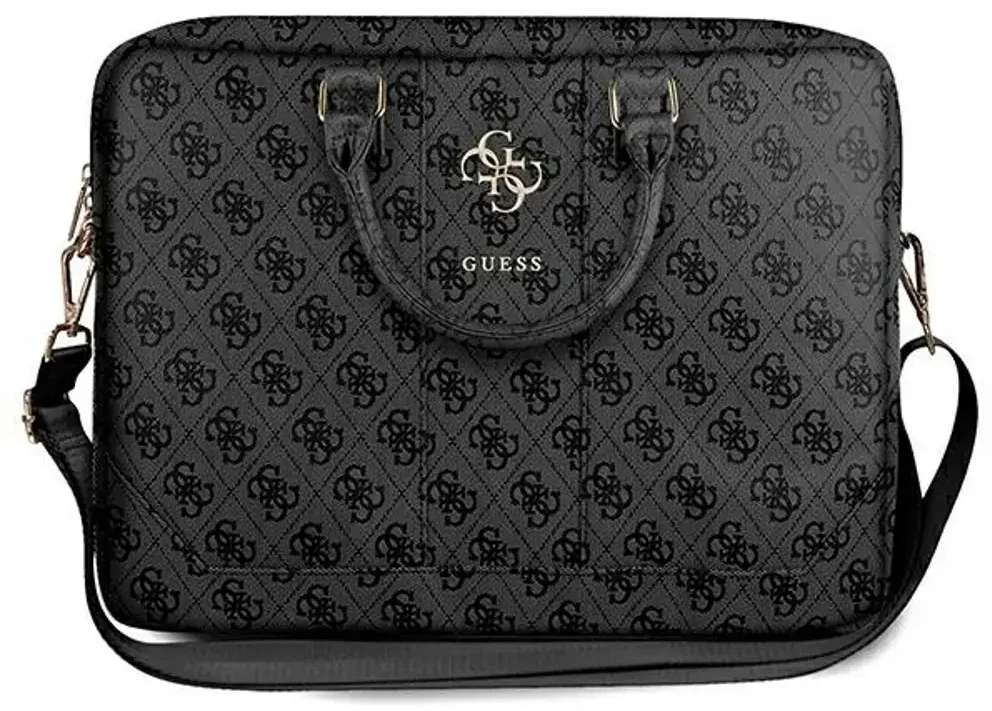 Guess 4G Big Logo krepšys kompiuteriui 16'' – pilkos spalvos