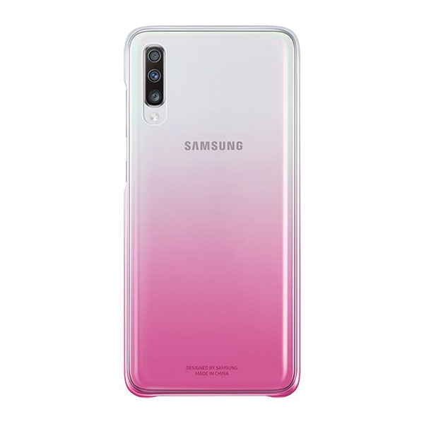 Dėklas Samsung Galaxy A70 Gradation Nugarėlė Rožinė