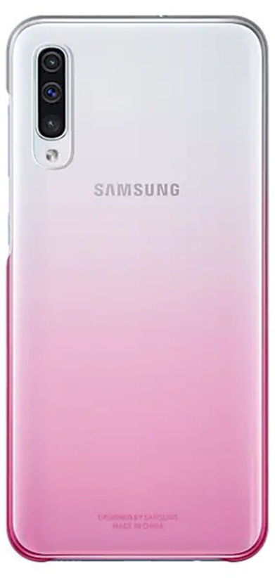 Dėklas Samsung Galaxy A70 Gradation Nugarėlė Rožinė