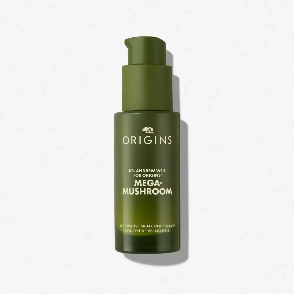 Origins Dr. Andrew Weil for Origins™ Mega-Mushroom Restorative Skin Concentrate koncentratas odos barjerą atkurianti priemonė, 30 ml