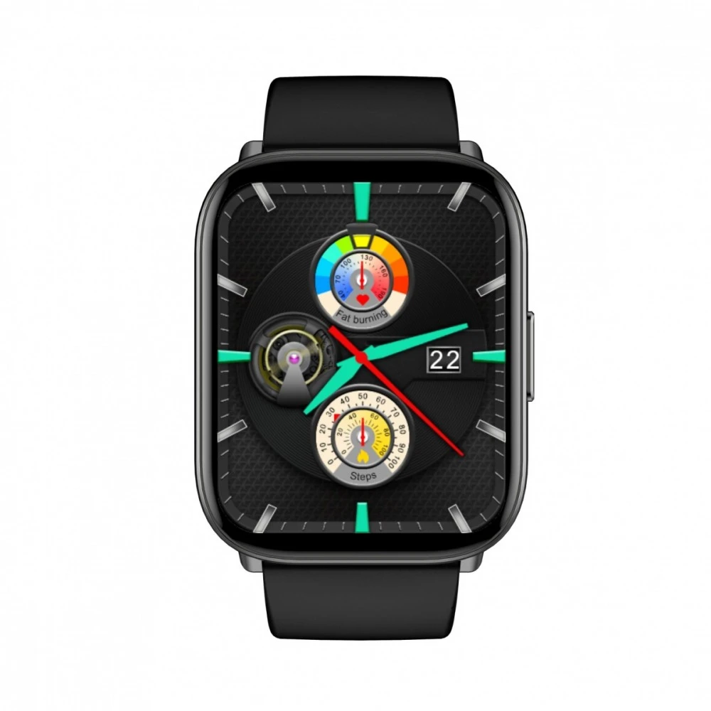 Išmanusis laikrodis Oro Fit Pro GT, Juodas