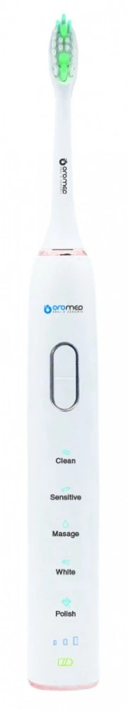 Elektrinis dantų šepetėlis Oromed Oro-Brush, Baltas
