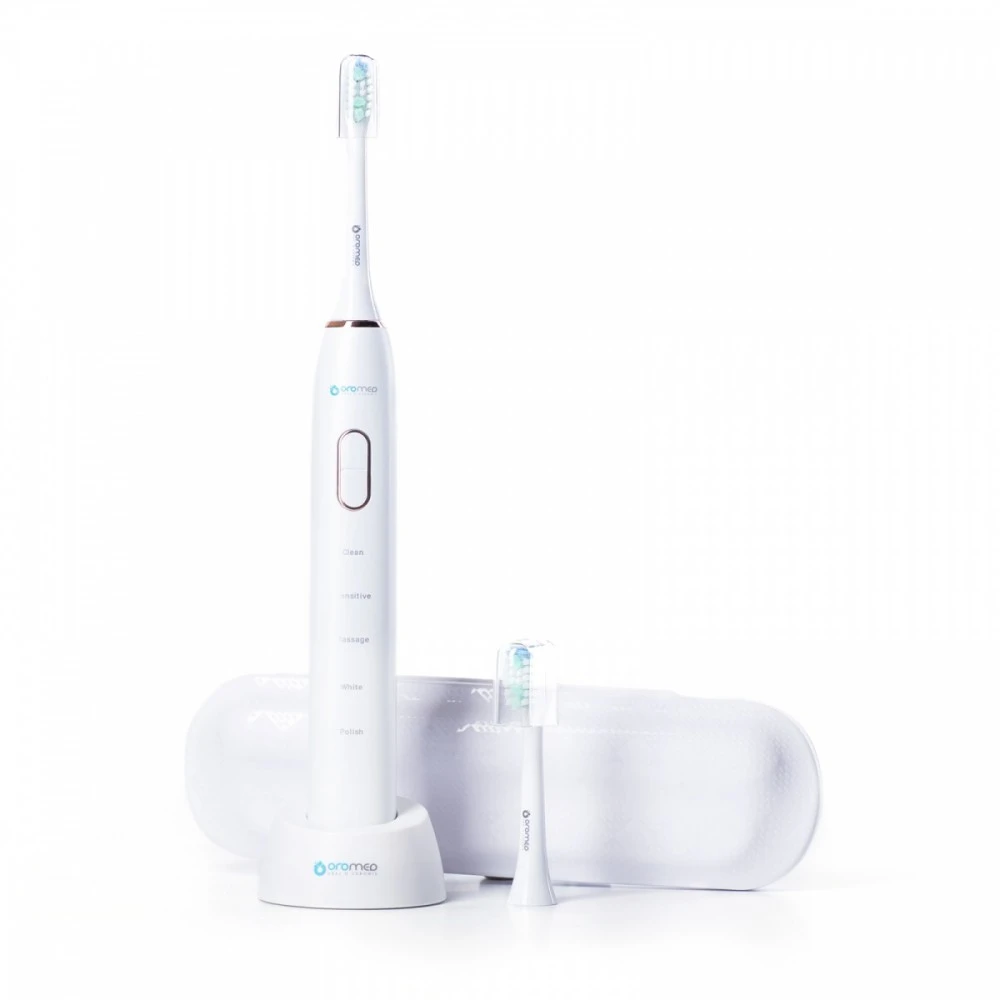 Elektrinis dantų šepetėlis Oromed Oro-Brush, Baltas