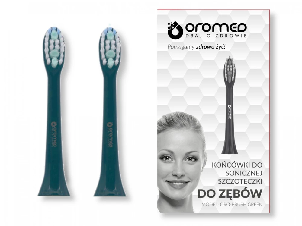 Oro-Brush dantų šepetėlio galvutės su pakuote