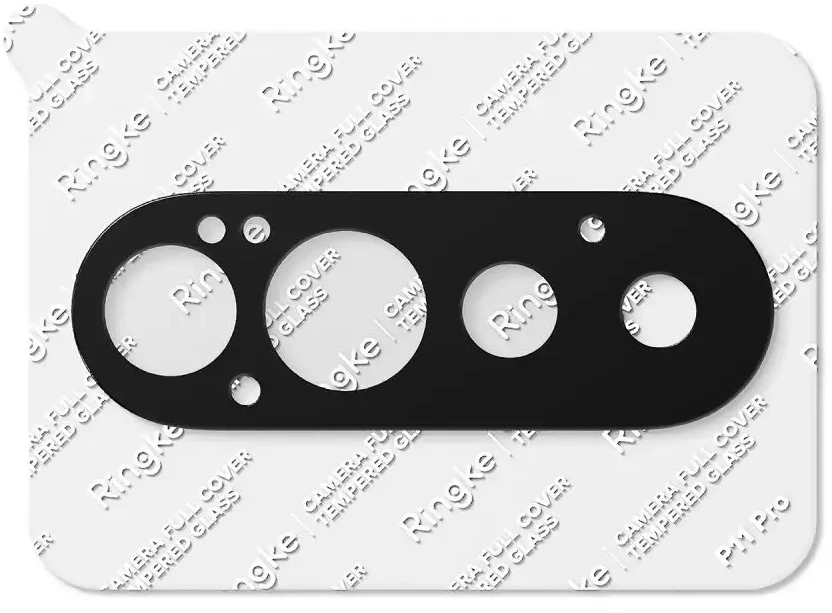 Ringke Tempered Glass Camera Full Cover 2 vnt. for Google Pixel 11 Pro - Juodas