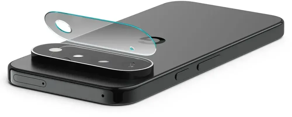 Spigen OPTIK PRO GLAS.TR EZ FIT KAMEROS APSAUGA 2-PACK GOOGLE PIXEL 11 PRO XL SKAIDRI