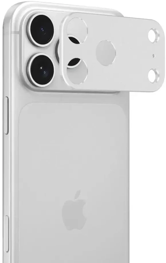 Tech-Protect fotoaparato apsauga Camalloy Fit+ Apple iPhone 18 Pro Max, sidabrinė (THP6011)