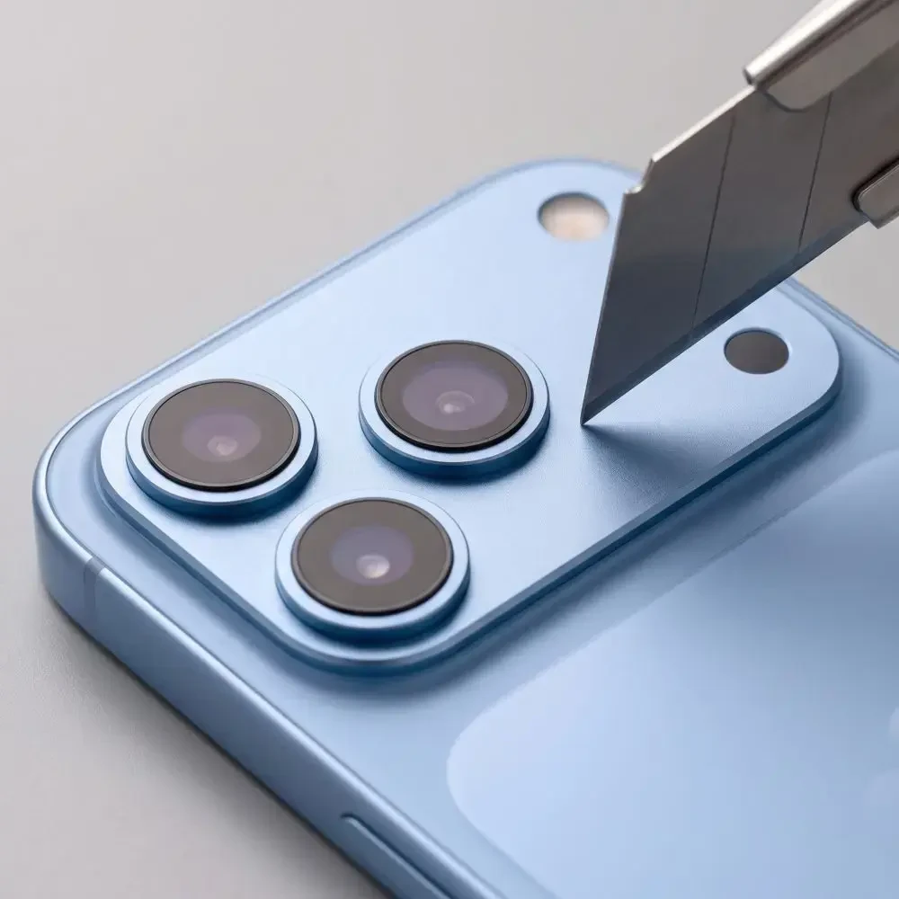 TECH-PROTECT CAMALLOY FIT+ IPHONE 18 PRO MAX LIGHT fotoaparato apsauga, mėlyna