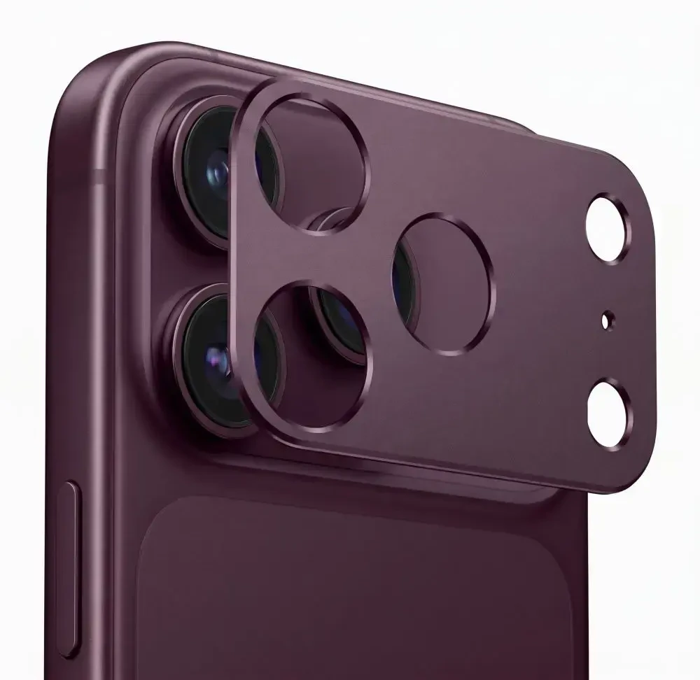 TECH-PROTECT CAMALLOY FIT+ IPHONE 18 PRO BURGUNDIJA fotoaparato apsauga