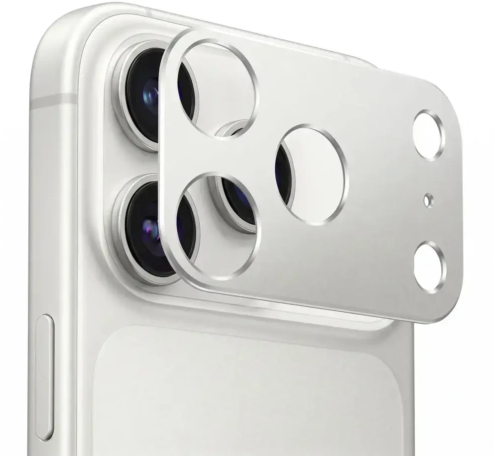 Tech-Protect fotoaparato apsauga Camalloy Fit+ Apple iPhone 18 Pro Sidabrinė (THP6015)