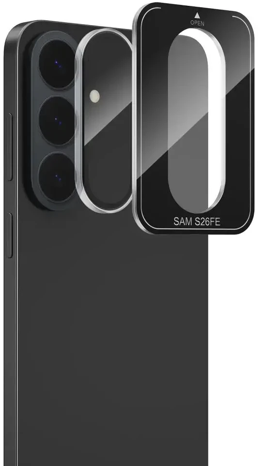 FOTOAPARATO APSAUGA Tech-Protect CAMRING FIT+ Samsung Galaxy S26 FE SKAIDRI