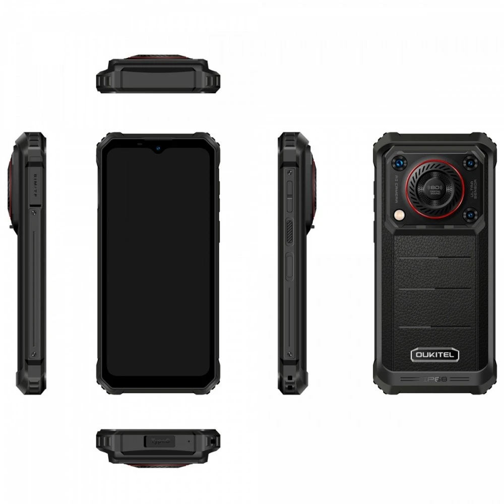 Oukitel WP36 8/128GB 10600mAh Juodas