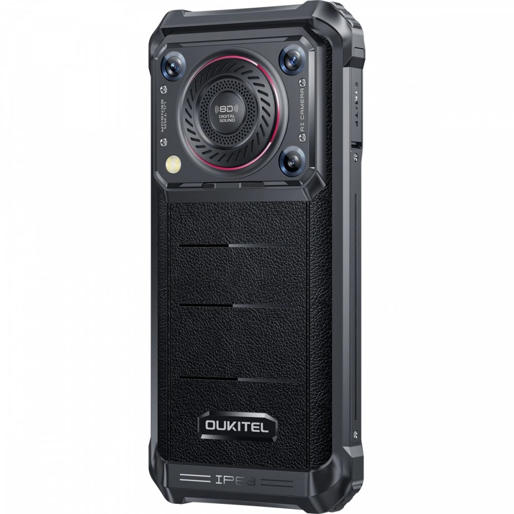 Išmanusis telefonas Oukitel WP36 Pro 6/256GB Juodas (WP36Pro-BK/OL)