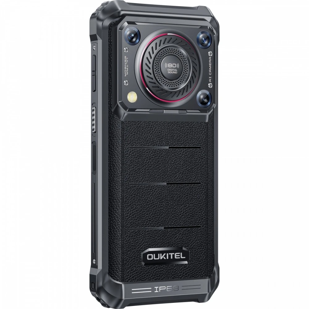 Išmanusis telefonas Oukitel WP36 Pro 6/256GB Juodas (WP36Pro-BK/OL)